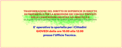 Trasformazione del diritto di superficie in diritto di proprietà